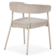 Fauteuil RIYU - Velvet & Full Cream