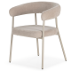 Fauteuil RIYU - Velvet & Full Cream