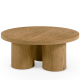 Table basse MALABO - Chêne naturel - 100 cm