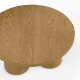 Table basse MALABO - Chêne naturel - 100 cm