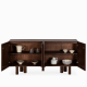 Buffet ATHENA - Bois de noyer - 160 cm