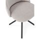 Chaise pivotante ZUKA - Toile crème