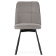 Chaise pivotante ELYAS - Toile Taupe