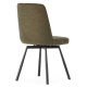 Chaise pivotante ELYAS - Toile Vert Olive