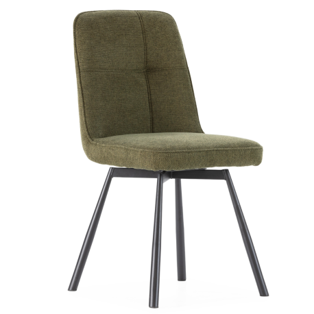 Chaise pivotante ELYAS - Toile Vert Olive