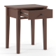 Table de chevet KILT en bois massif - 4 coloris