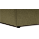 Canapé d'angle ALTASSINA - Toile piquée Olive