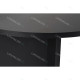 Table à manger NYRO - 200 cm - Chêne cérusé noir mat