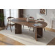 Table à manger NYRO - 200 cm - Noyer