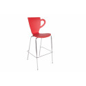 TABOURET CUP - ROUGE