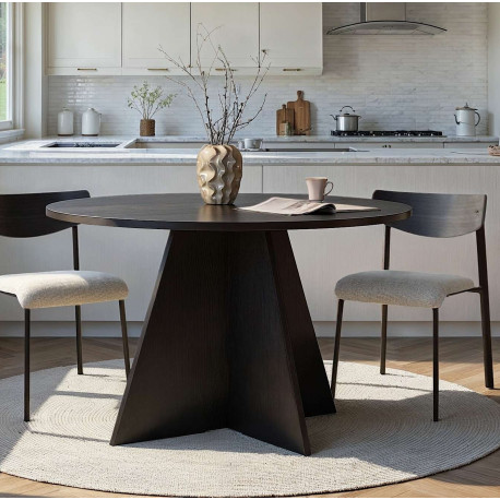 Table à manger LYKO - 120cm - 3 finitions au choix
