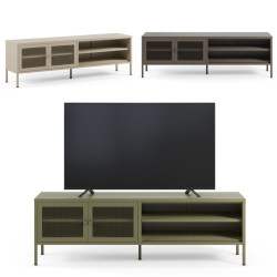 Meuble télé - MANO - 2P - 3 coloris