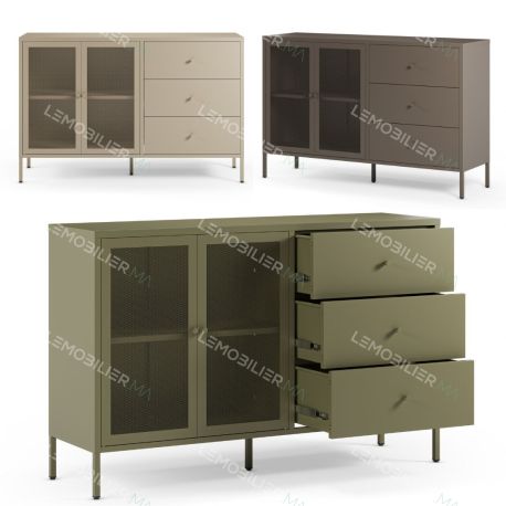 Buffet bas - MANO - 2P 3T - 3 coloris
