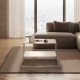 Table basse carrée OLEA - Crème - 70 cm
