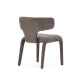 Chaise SOLENE - Toile chenille - Taupe