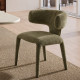 Chaise SOLENE - Toile chenille - Olive