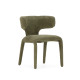 Chaise SOLENE - Toile chenille - Olive
