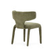 Chaise SOLENE - Toile chenille - Olive