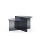 Duo de tables basses TIERA - Verre fumé
