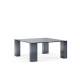 Table basse SABLY - Verre fumé
