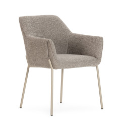 Fauteuil MAJI - Moka & Cream