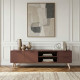 Meuble TV PISCO 2P - Terracotta - 180 cm