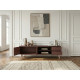 Meuble TV PISCO 2P - Terracotta - 180 cm