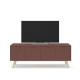 Meuble TV PISCO 4P - Terracotta - 140 cm