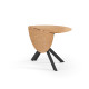 Table à manger pliante WAVA - Bois de chêne - 110 cm