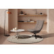 Table basse RIVIANO - Travertine & Cream - 80 cm