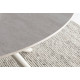 Table à manger RIVIANO - Travertine & Cream - 120 cm