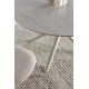Table à manger RIVIANO - Travertine & Cream - 120 cm