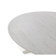 Table à manger RIVIANO - Travertine & Cream - 120 cm