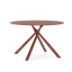 Table ronde CALIDA - Full Terracotta - 120 cm
