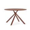 Table ronde CALIDA - Full Terracotta - 120 cm