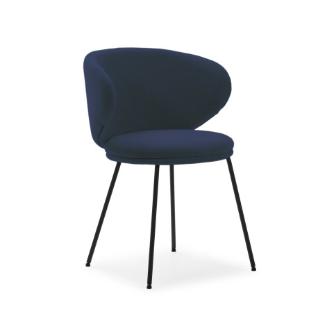 Chaise AKURA - Toile piquée Navy