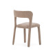 Chaise PALMA - Toile piquée - Taupe