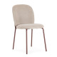 Chaise LOVA — Cream & Terracotta
