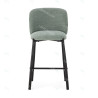 Tabouret de bar HIZY - Toile piquée Pastel Mint