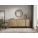 Buffet TOSCA - Chêne miel - 4 portes 1 tiroir - 180 cm
