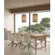 Fauteuil pivotant CLEO - Crème