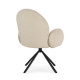 Fauteuil pivotant CLEO - Crème