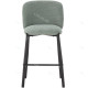 Tabouret de bar HIZY - Toile piquée Pastel Mint