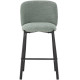 Tabouret de bar HIZY - Toile piquée Pastel Mint