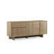 Buffet TOSCA - Chêne miel - 4 portes 1 tiroir - 180 cm