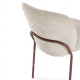 Chaise LOVA — Cream & Terracotta