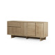Buffet TOSCA - Chêne miel - 4 portes 1 tiroir - 180 cm