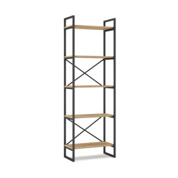Étagère Sandy - Acier & Chêne - 60 cm