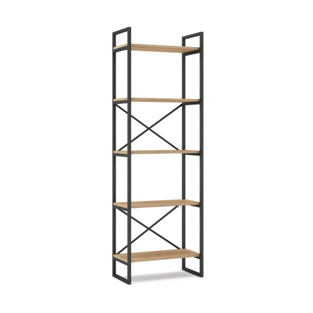 Étagère Sandy - Acier & Chêne - 60 cm