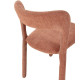 Chaise PALMA - Toile piquée - Terracotta